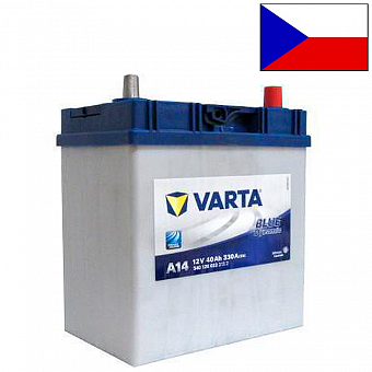 ���� ������������ VARTA Blue Dynamic 6CT 40Ah R+ 330A EN 187x127x227 (540 126 033)